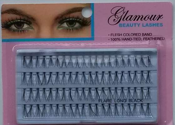 Glamour Beauty Long Individual Eyelahes - 4 Lines